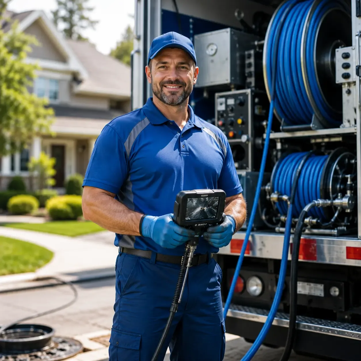 Local outdoor drain cleaning specialists in Livingston, WI